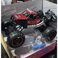 GENERICO - Carro Control Remoto Todoterreno 4x4 con humo Rojo