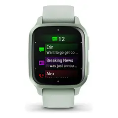 GARMIN - Smartwatch Venu Sq 2 Verde Menta con GPS y AMOLED