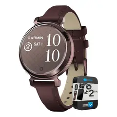 GARMIN - Lily 2 Classic Smartwatch Bronce Oscuro Correa Cuero