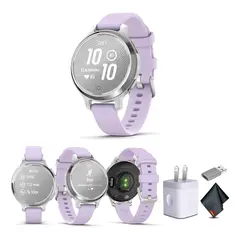 GARMIN - Lily 2 Active Rosa Claro con GPS y Correa de Silicona
