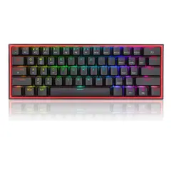 REDRAGON - Teclado Mecanico Inalambrico 24hz Bt 60% Fizz Pro