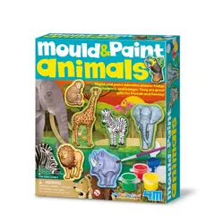 4M - ANIMALES MOLDEA Y PINTA