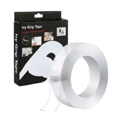 GENERICO - Cinta Adhesiva Gel Removible Reutilizable Doble Cara