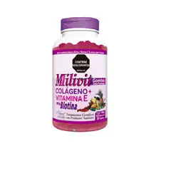 NATURAL FRESHLY - COLAGENO +VITAMINA E + BIOTINA/MILIVIT X 50 GOMAS