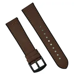 GENERICO - Pulso Cuero Compatible Huawei Gt Gt2 GT3 y GT4 de 46mm pulso 22mm