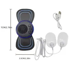 GENERICO - Electroestimulador Muscular Digital Portátil con 19 Niveles de Intensidad y Apagado Automático – Alivio del Dolor y Relajación