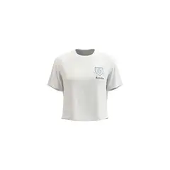 KOAJ - Camiseta para mujer manga corta unicolor, crop top cuel Mujer