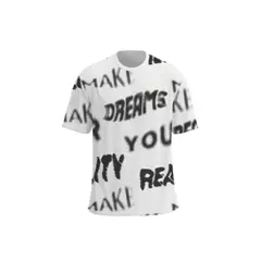 KOAJ - Camiseta Oversize para hombre con estampado en frente, Hombre