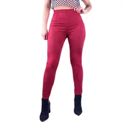 LEC LEE - Leggins Piel de Durazno Vinotinto