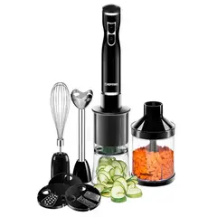 CHEFMAN - Kit De Preparacion De Alimentos Batidora De Inmersion 6-EN-1300W