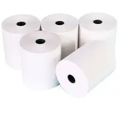 GENERICO - Rollo de Papel Termico Para Recibo 80x70mm x5 Und