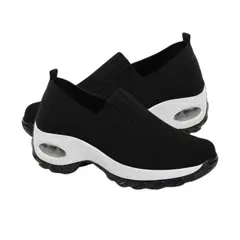 SPORT - Tenis Zapatillas Ultra Cómodos No Dolor Tipo Media Sin Cordón New Fit