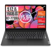 LENOVO - PORTATIL V15 AMD RYZEN 7-7730U SSD 512GB RAM 16GB 15,6 FHD