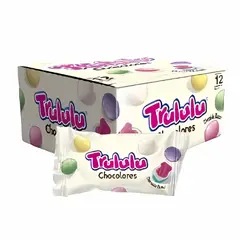 TRULULU - Chocolores Blanco X 12 unidades 360 gramos