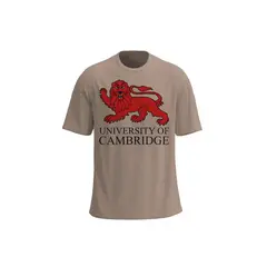 KOAJ - Camiseta manga corta con estampado de Cambrigde. Hombre