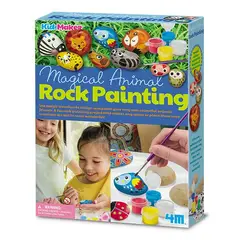 4M - PINTANDO ANIMALES EN ROCAS