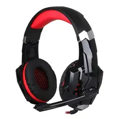 KOTION - Audifonos Auriculares Diadema Gamer Each G9000 Rojo