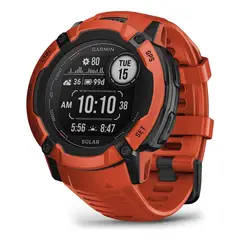 GARMIN - Instinct 2X Solar Flame Reloj GPS 50mm con Linterna