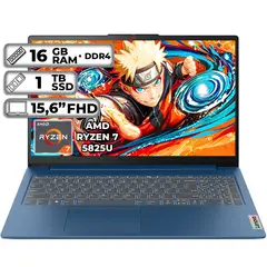 LENOVO - PORTÁTIL SLIM 3 15ABR8 AMD RYZEN 7-5825U 16GB RAM 1TB SSD 15.6″ FHD