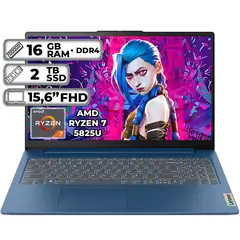 LENOVO - PORTÁTIL SLIM 3 15ABR8 AMD RYZEN 7-5825U 16GB RAM 2TB SSD 15.6″ FHD
