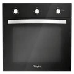 WHIRLPOOL - Horno de Empotrar 60cm Gas Propano WOA105F Negro