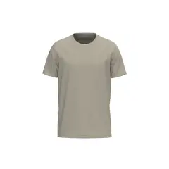KOAJ - Camiseta en algodón unicolor ajustada manga corta Hombre