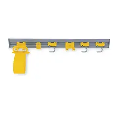 RUBBERMAID - Porta Escobas y Traperos Gris FG199300GRAY