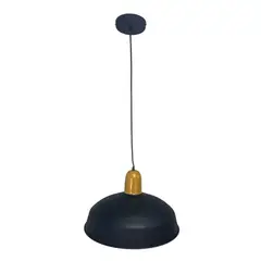 GENERICO - Lámpara colgante Alana Circular Diseño Elegante con Acople a Techo