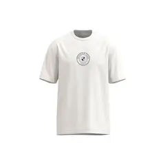 KOAJ - Camiseta amarilla cuello redondo con diseño college Hombre