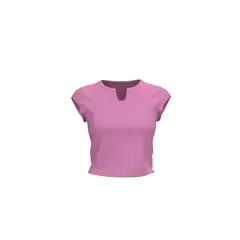 KOAJ - Camiseta para mujer slim manga corta Mujer