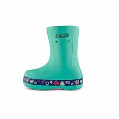 TITINOS - Bota Lluvia Niña Eva Liviana Verde Menta