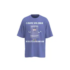 KOAJ - Camiseta azul clara de South Park con cuello redondo Hombre