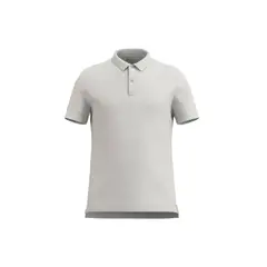 KOAJ - Camiseta unicolor polo con aberturas y manga corta Hombre