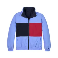 TOMMY HILFIGER - Rompe viento reversible color block