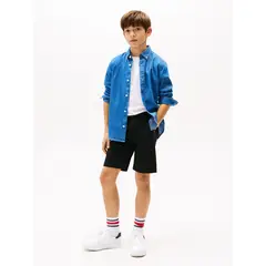 TOMMY HILFIGER - Bermudas negro chino 1985 Collection