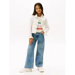 TOMMY HILFIGER - Chaqueta blanca vaquera jeans Trucker blanca