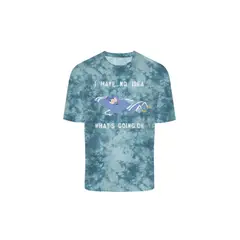 KOAJ - Camiseta azul tie dye de South Park manga corta Hombre