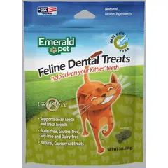 GENERICO - Emerald Pet Feline Dental Treats - Snacks Dentales Atún