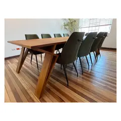 22 GRADOS DECORACION - Mesa de Comedor Zeta en Roble Natural 3 metros