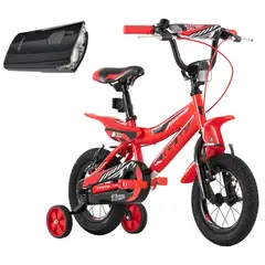GW - Bicicleta Niño Niña Rin 12 Con Accesorios Ruedas Auxiliar
