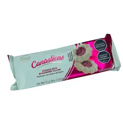 GRECO - Galletas Canasticas con Dulce de Mora 112 gramos