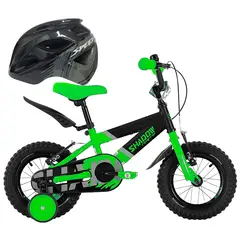 GW - Bicicleta Niño Niña Rin 12 Rueda Auxiliar Con Accesorios