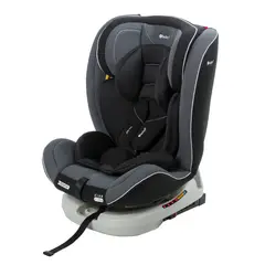 EBABY - Silla de auto con sistema ISOFIX Negro LOUIS EB567