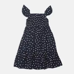 BUBBLE GUMMERS - Vestido Para Niña Azul Oliva