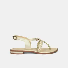 BATA - Sandalias Para Mujer Champaña Kinsley