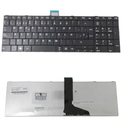 NEOTEK - Teclado Repuesto Toshiba Satellite C855 L855 Español Latino con Ñ Negro