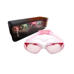 GENERICO - Gafas De Natación Espejo Con Tapa Oídos Incluido - Rosado