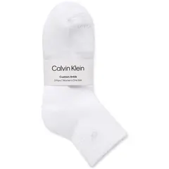 CALVIN KLEIN - Pack blanco de 3 medias cushion