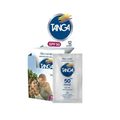TANGA - Bloqueador SPF 50 10ML Display x 12 Und