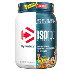 DYMATIZE - ISO100 FRUIT PEBBLES 100% Hidrolizada 610g
